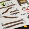 KELIK K32010 F-8J CRUSADER- INTERIOR 3D DECAL FOR TRUMPETER KIT 1/32